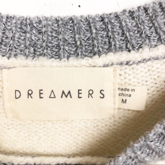 DREAMERS. fair isle soft sweater | crewneck - Picture 6 of 8
